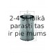 Eļļas filtrs MAHLE ORIGINAL OX 161D