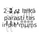 Piederumu komplekts, Bremžu loki BOSCH 1 987 475 160