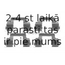 Piederumu komplekts, Disku bremžu uzlikas BOSCH 1 987 474 402