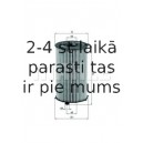 Масляный фильтр MAHLE ORIGINAL OX 205/2D