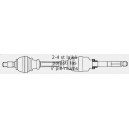 SPIDAN 303470 PUSASS P-1 L 22118 CITROEN C3