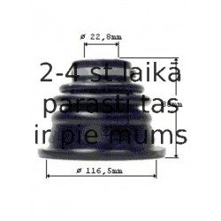 SPIDAN 302666 PUTEKĻU GUMIJA 26284