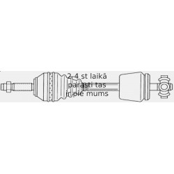SPIDAN 304301 PUSASS P-1 KR 23664 RENAULT