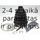 Комплект пылника, приводной вал SPIDAN 24889