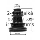 Комплект пылника, приводной вал SPIDAN 23370
