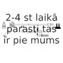 Augstsprieguma vadu komplekts BOSCH 0 986 357 208