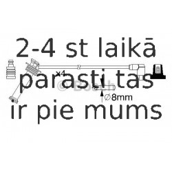 Augstsprieguma vadu komplekts BOSCH 0 986 357 208