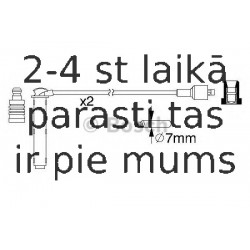 Augstsprieguma vadu komplekts BOSCH 0 986 357 154