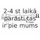 Augstsprieguma vadu komplekts BOSCH 0 986 357 151