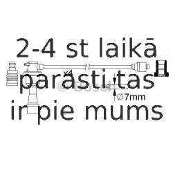 Augstsprieguma vadu komplekts BOSCH 0 986 357 151