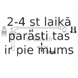 Augstsprieguma vadu komplekts BOSCH 0 986 356 867