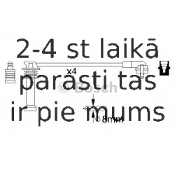 Augstsprieguma vadu komplekts BOSCH 0 986 356 805