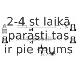 Augstsprieguma vadu komplekts BOSCH 0 986 356 732