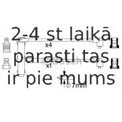 Augstsprieguma vadu komplekts BOSCH 0 986 356 731