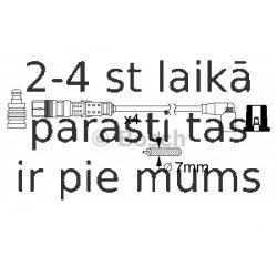 Augstsprieguma vadu komplekts BOSCH 0 986 356 312