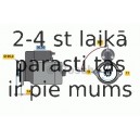 Starteris BOSCH 0 986 022 690