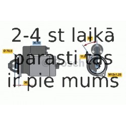 Starteris BOSCH 0 986 022 611