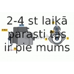 Starteris BOSCH 0 986 022 571