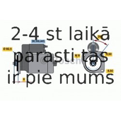 Starteris BOSCH 0 986 022 510