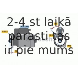 Starteris BOSCH 0 986 022 460