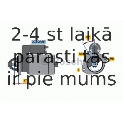 Starteris BOSCH 0 986 022 121