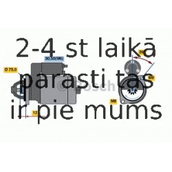 Starteris BOSCH 0 986 022 101