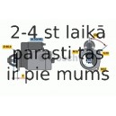 Starteris BOSCH 0 986 021 741