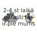 Starteris BOSCH 0 986 021 671