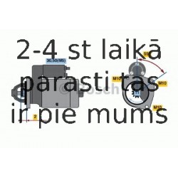 Starteris BOSCH 0 986 021 671