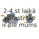 Starteris BOSCH 0 986 021 651