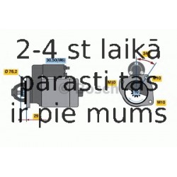 Starteris BOSCH 0 986 021 580