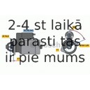 Starteris BOSCH 0 986 021 530