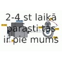 Starteris BOSCH 0 986 021 490