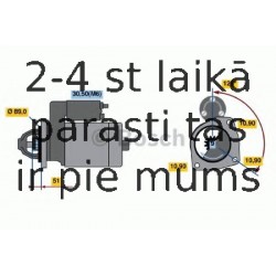 Starteris BOSCH 0 986 021 340