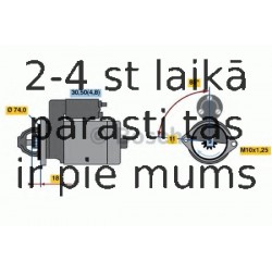 Starteris BOSCH 0 986 021 060