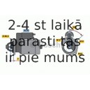 Starteris BOSCH 0 986 021 051