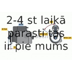 Starteris BOSCH 0 986 020 831