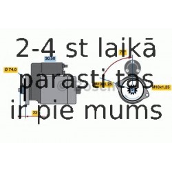 Starteris BOSCH 0 986 020 771