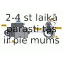 Starteris BOSCH 0 986 020 731