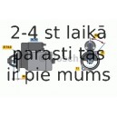 Starteris BOSCH 0 986 020 671