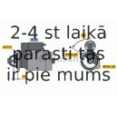 Starteris BOSCH 0 986 020 401