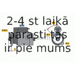 Starteris BOSCH 0 986 020 370