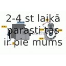 Starteris BOSCH 0 986 020 250