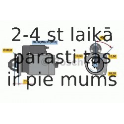 Starteris BOSCH 0 986 020 190