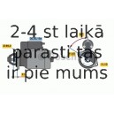 Starteris BOSCH 0 986 020 151