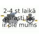 Starteris BOSCH 0 986 019 980