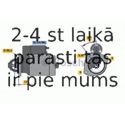 Starteris BOSCH 0 986 019 930