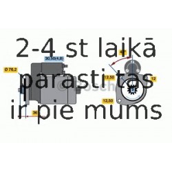 Starteris BOSCH 0 986 019 890