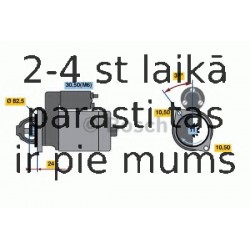 Starteris BOSCH 0 986 019 860