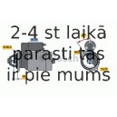 Starteris BOSCH 0 986 019 500